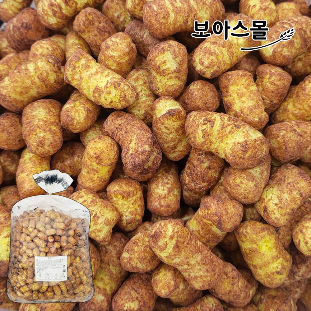 맛콘 뻥튀기 1kg / 대용량간식 참맛콘 맛나콘 카라멜콘 옛날과자 대용량뻥튀기 업소용 간식 안주
