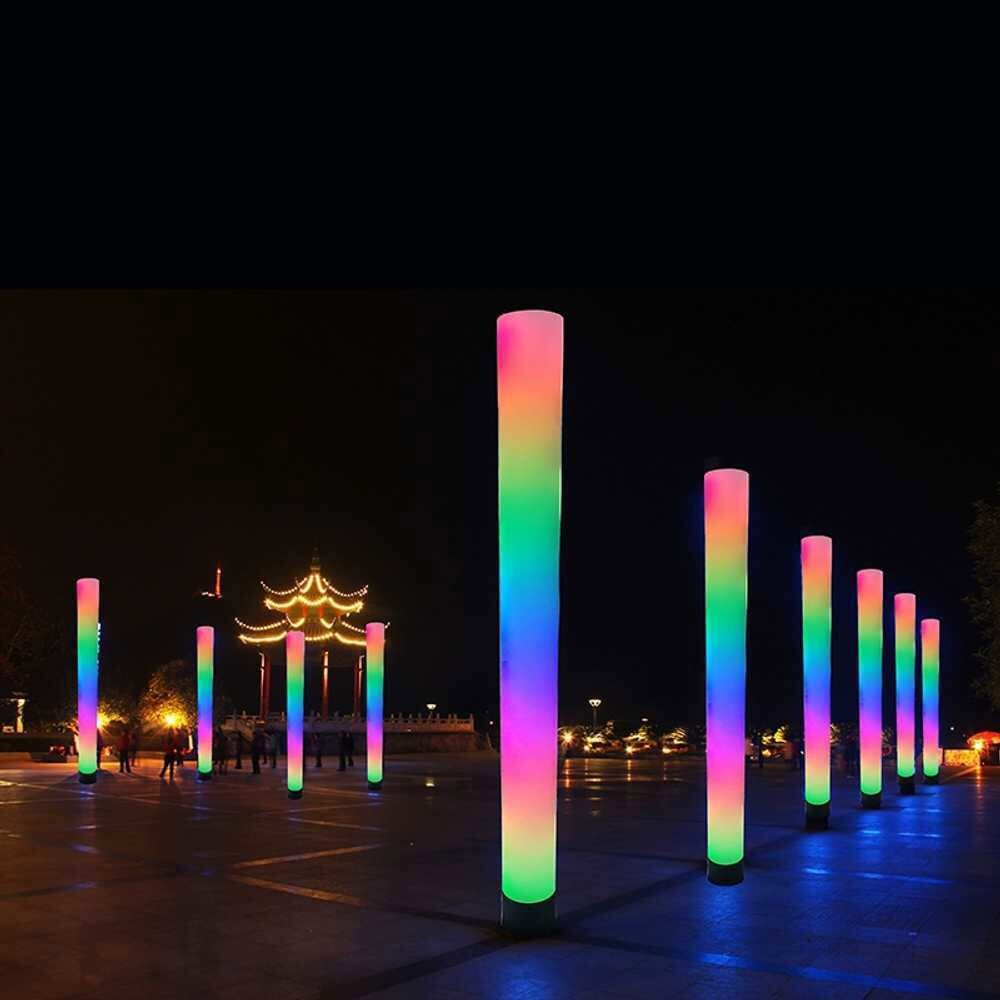 [오늘출발]기둥 LED RGB 카페 고객 유광주 사이즈 관광 공연장 램프 아이템 막대기 장식 방수