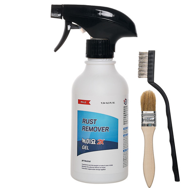 [오늘출발] 정우케미칼 녹제거제 녹이요 2x 겔 300ML 자동차 챠량 철근 녹제거 녹이요갤 브러시붓후처리제 100%지급