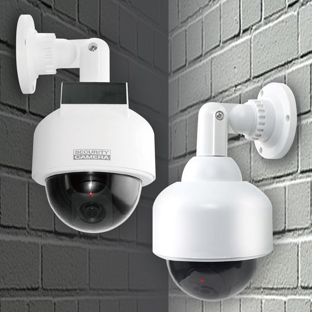 (태양광형) 원형 모형CCTV 점멸LED 방범용 가짜CCTV 태양광충전/가짜/감시카메라/방범CCTV/씨씨티비/눈속임