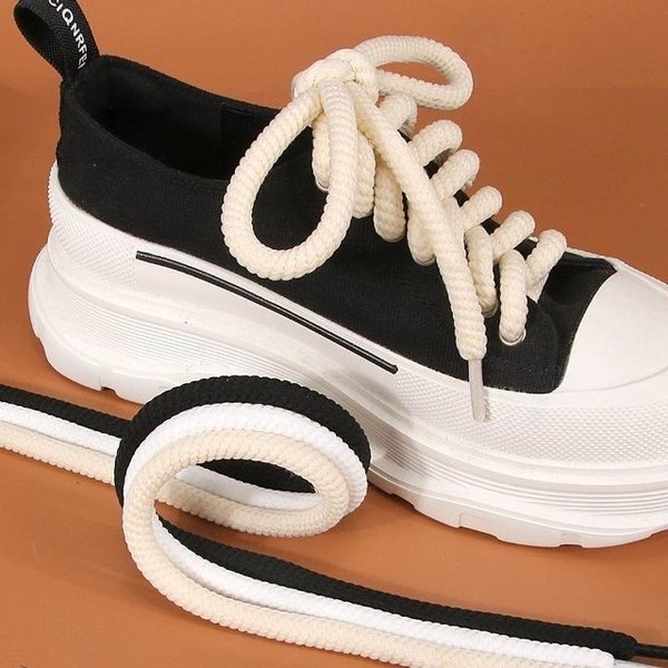 왕 두꺼운 신발끈 운동화끈 왕끈 우동끈 왕우동끈 (WFHK7OP)