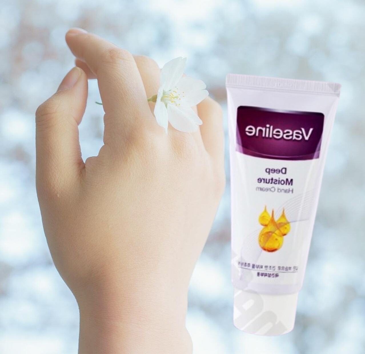 손모델핸드크림 3개 미용사 네일샵 간호사 핸드크림