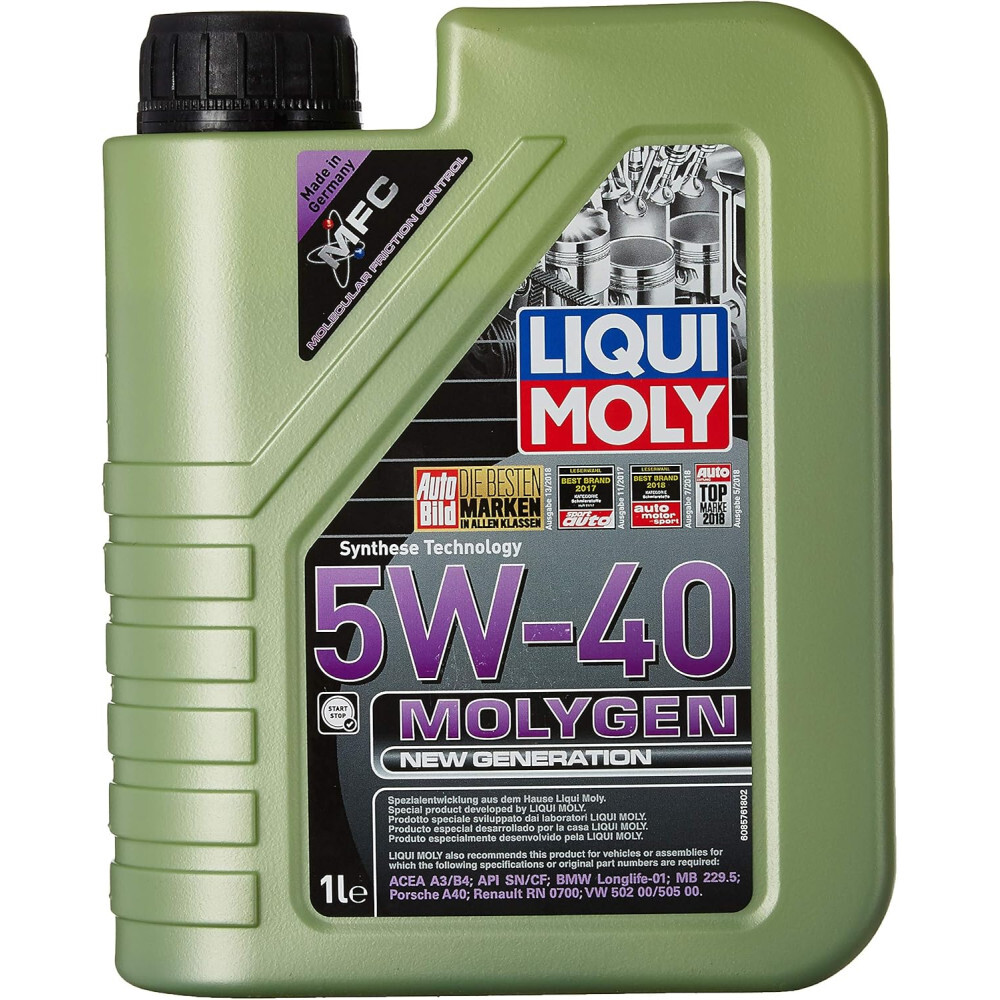 리퀴몰리 몰리겐 5W40 엔진오일 1L