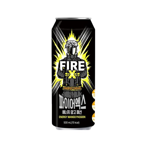 파이어엑스 에너지 망고패션캔 500ml x 9개