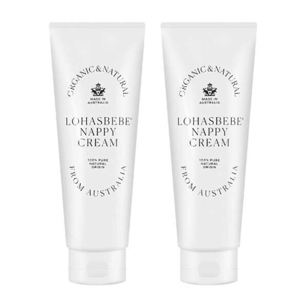 로하스베베 로하스베베 내피크림 베이비파우더 크림 70mlX2개 / 엉덩이 기저귀크림 아기땀띠 침독 신생아