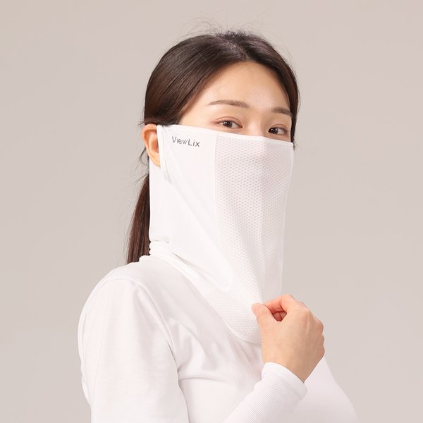 일월 뷰릭스 자외선 차단마스크 쿨링 냉감 골프 등산 러닝 마스크 2장 3COLOR