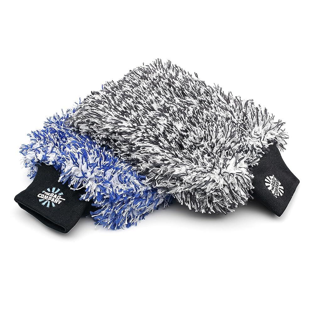 The Rag Company - 사이클론 울트라 워시 장갑 70/30 건틀렛 블렌드 한국 극세사 폼 패딩 긁힘 방지 보