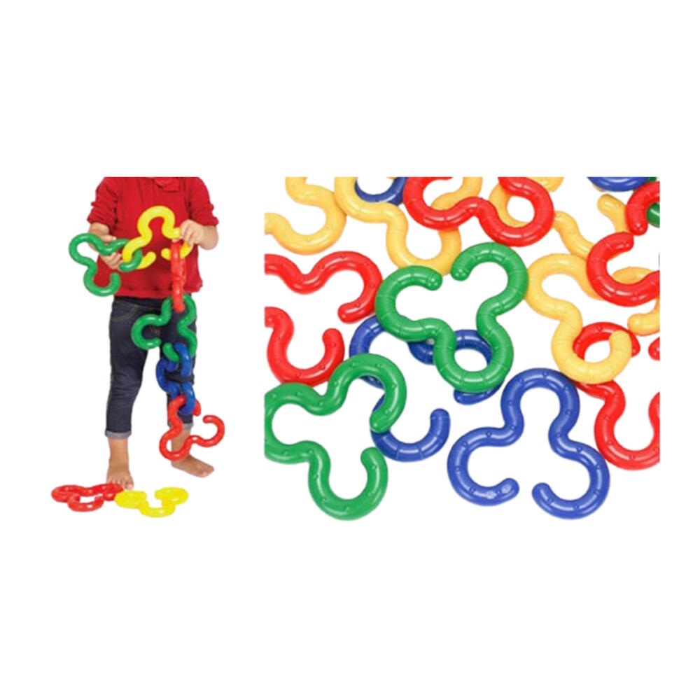 [오늘출발]MORE94 도움반 방과후교사 유아 소근육 발달 체인 블럭 교구 도형원리 유아동