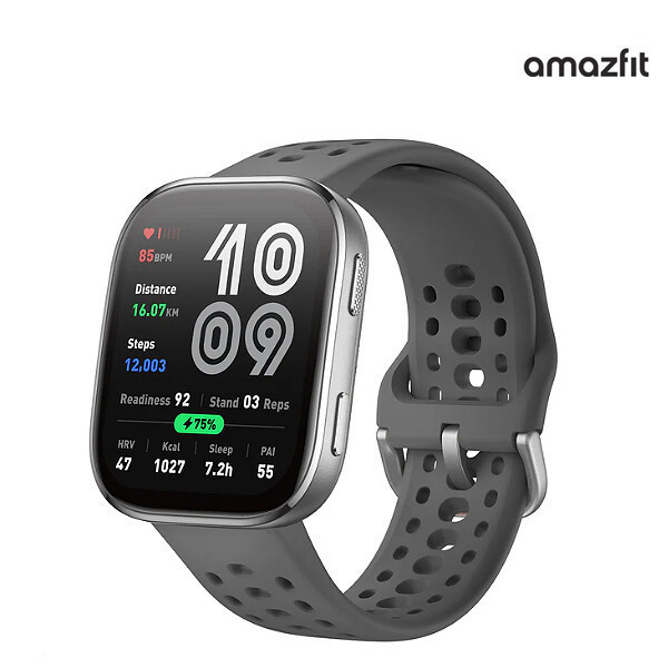 [화미][오늘출발] 어메이즈핏 어메이즈핏 빕6  (1.97인치 대형 AMOLED 디스플레이)Amazfit_Bip 6-챠콜 (액정필름증정)-ISK