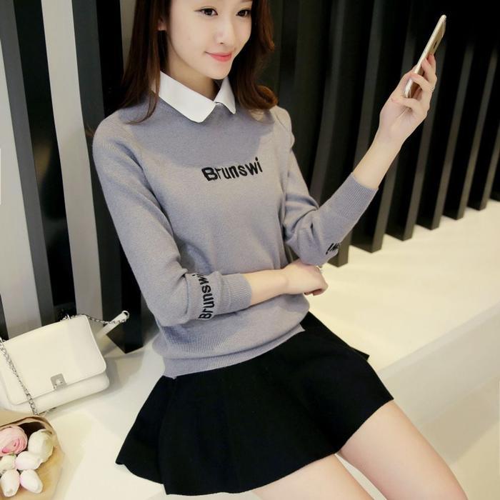 아우트셔츠 페이크카라 여성 넥케이프 페이크넥 DD-11793