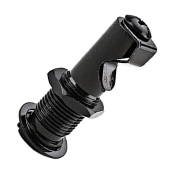 트레몰로 암 교체용 스크류 팁 일렉트릭 기타 소켓 잭 내구성 검은색 액세서리 저항성 설치 용이 교체 부품