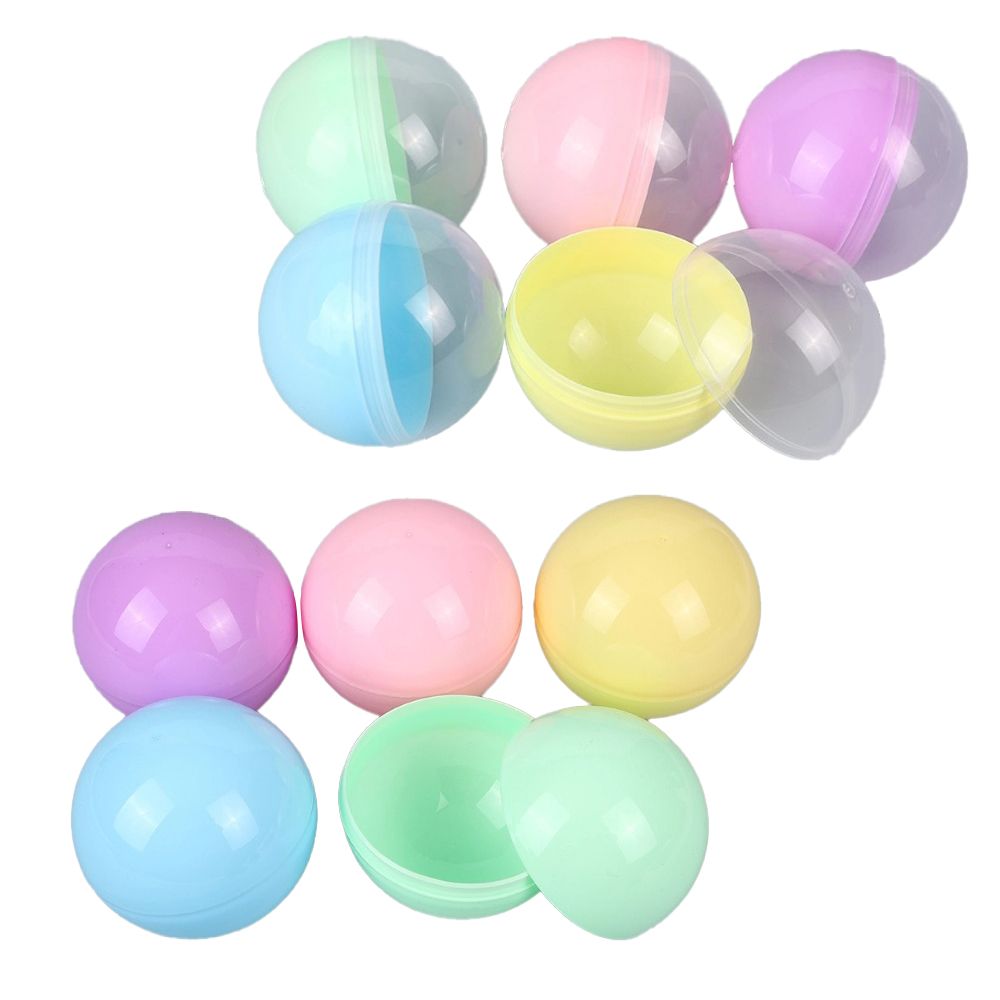 이벤트 경품 가챠 뽑기캡슐 추첨볼 60mm 20P/캡슐/뽑기/세트/추첨/공/대형/경품용/투명/파티용/원형/랜덤