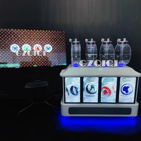 [오늘출발] 멀티 실린더 4D 복권 기계 화면 포함 완전 자동 RFID 네트워킹 온라인 라이브 방송