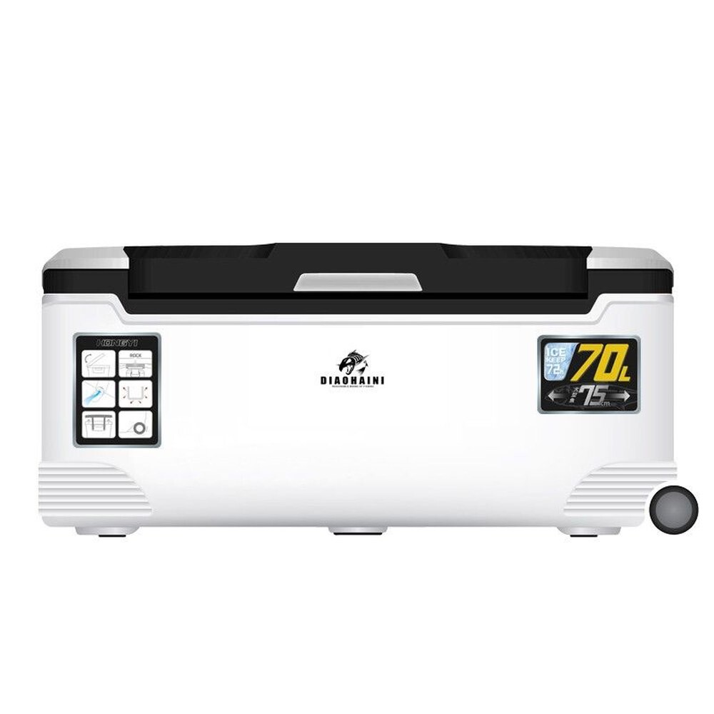 대장쿨러 70 85리터 낚시용 흑백 150시간 캐리쿨러 대장 낚시 블랙 6L 화이트