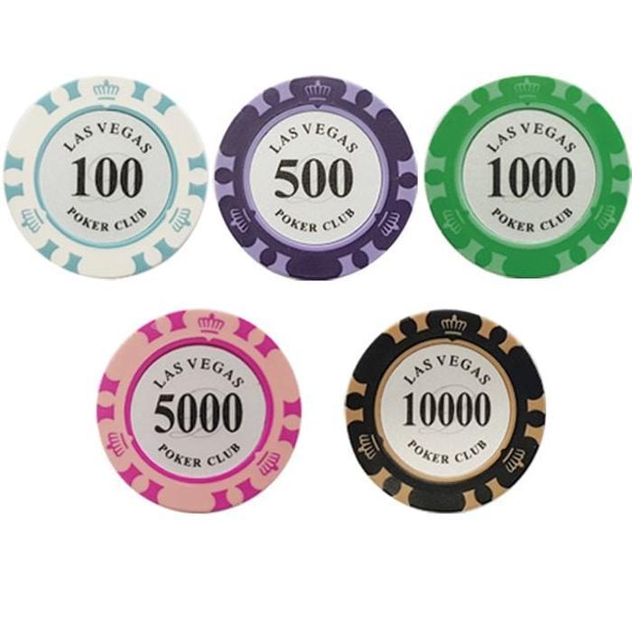 아우트강원도 바카라 스타일 카지노칩 포커칩 /강원도 5000(핑크)/FREE