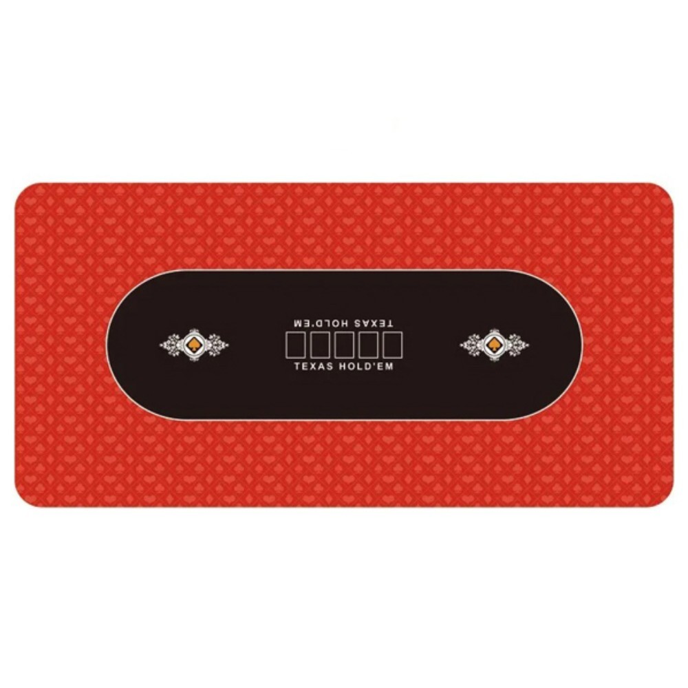 120x60cm 텍사스 홀드 엠 포커 바카라 카지노 포커 게임 테이블 매트 미끄럼 방지 고무 테이블 매트 파티