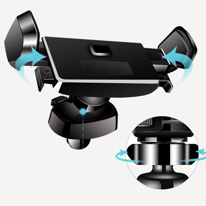 LF95PR8R_56회전 차량용 송풍구 거치대 송풍기 360도