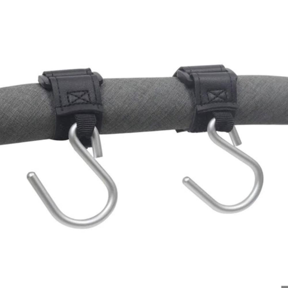 S 모양 유모차 후크 솔리드 컬러 카트 주최자 행거 후크 유모차 액세서리 만화 액세서리 자전거