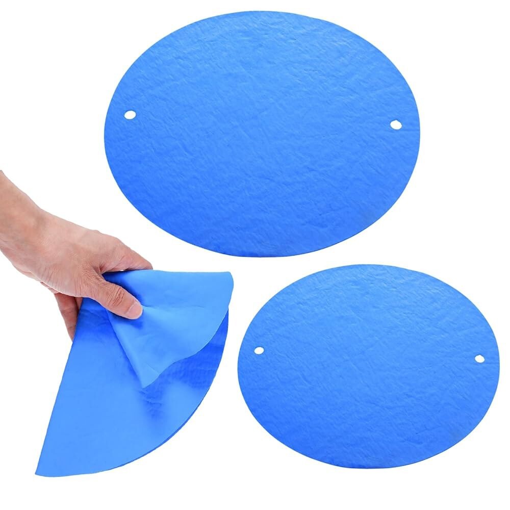 [오늘출발] 도자기 및 도자기용 12인치 배트메이트 휠 배트 둥근 점토 던지기 천 배트메이트 세라믹 배트 2개 도자기