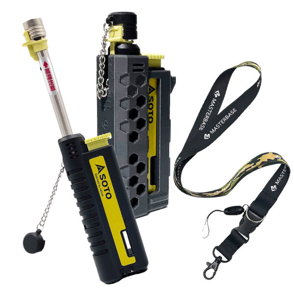 [오늘출발] 마스터베이스 소토 슬라이드 가스토치 ST-480C 풀세트 (케이스+목걸이 포함)