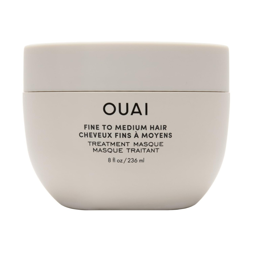 OUAI 웨이 Fine to Medium Hair 트리트먼트 마스크 236ml X 4개 모방 영양 관리 손상모 염색 탈색 미국