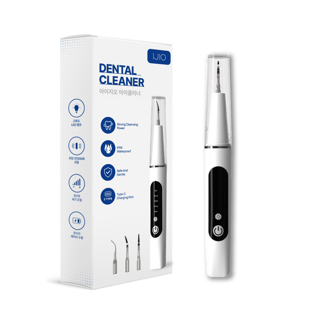 [오늘출발] 아이지오 초음파 치아관리기 가정용 구강세정기 구강청결기 추가 헤드 3개 무료증정