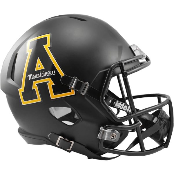 [해외] NCAA 애팔래치아 주립 산악인 풀사이즈 복제 헬멧 블랙 미디엄