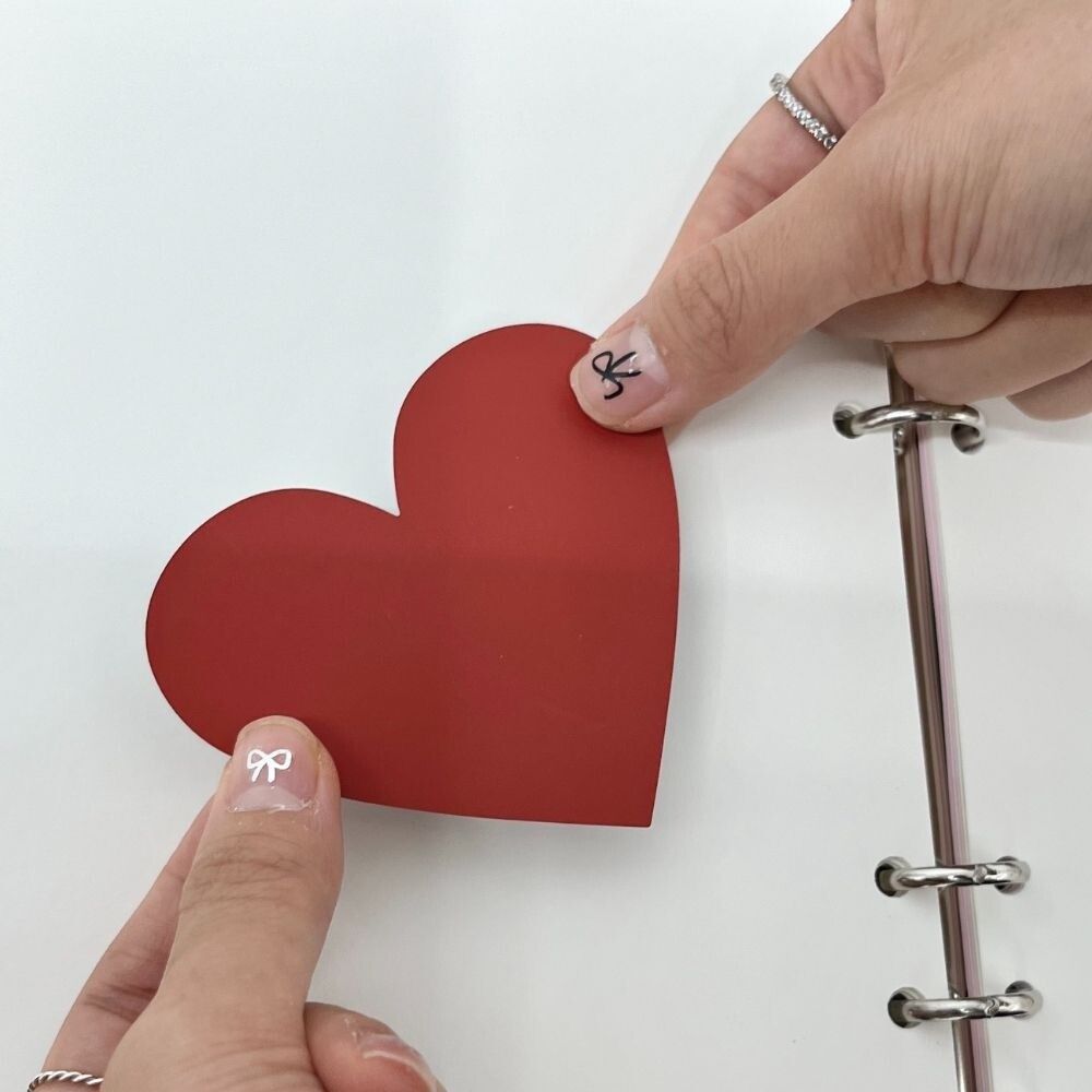 하트 스크래치 복권 스티커 레드 10P/당첨/게임/선물/이벤트/초등/학생/즉석/생일/축하/효도/카드/땡큐