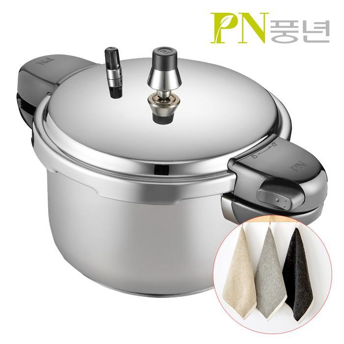 고급 핸드타월 사은품 증정 풍년압력밥솥 하이클래드 뉴비엔나IH 4인용 / 인덕션 겸용