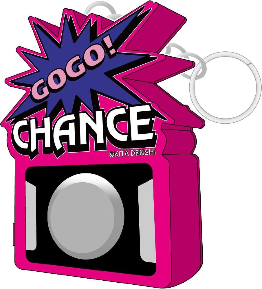 일본 파치슬롯 자그라 사운드 플래시 미니 버튼 키링