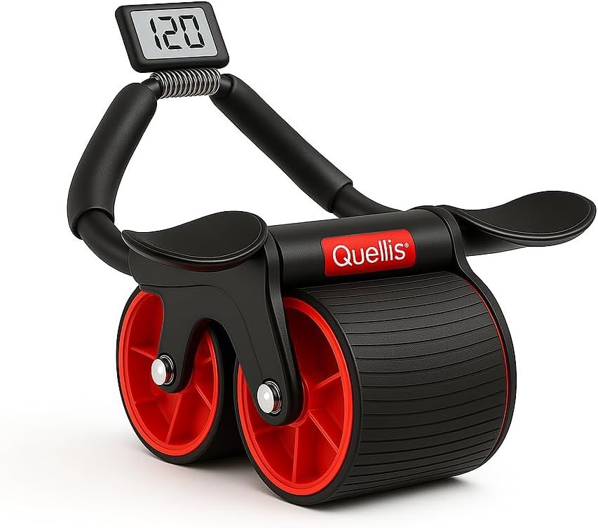 남성  여성을 위한 AB 롤러 팔꿈치 지지대 및 2개의 무릎 패드가 있는 코어 스트렝스 트레이닝 휠 세트 안