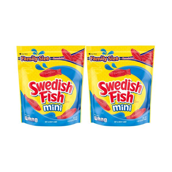 스웨디쉬 피쉬 미니 오리지날 구미 젤리 패밀리 사이즈 861g 1+1