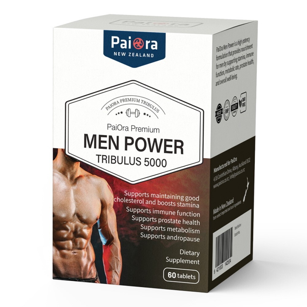파이오라 뉴질랜드 맨 파워 트리뷸러스 남가새 5000mg 60정