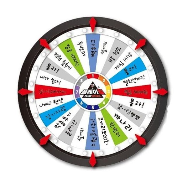 이벤트게임룰트렌디렛 행사 게임돌림판 화이트자석원판