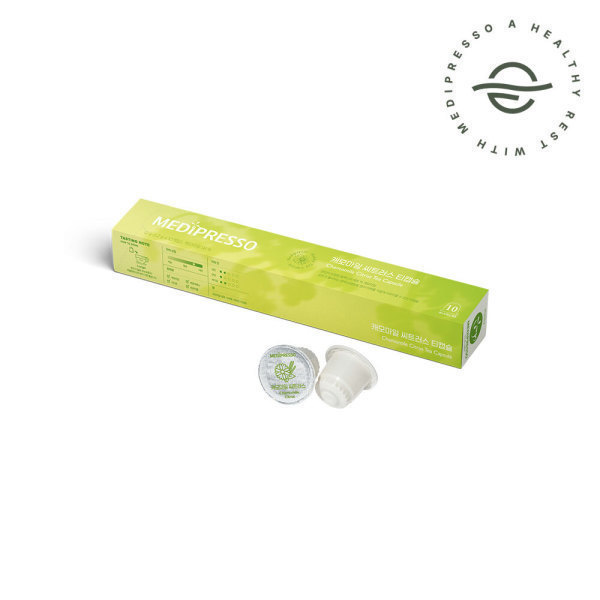 메디프레소 메디프레소 캐모마일 씨트러스 네스프레소호환 티캡슐 10개입