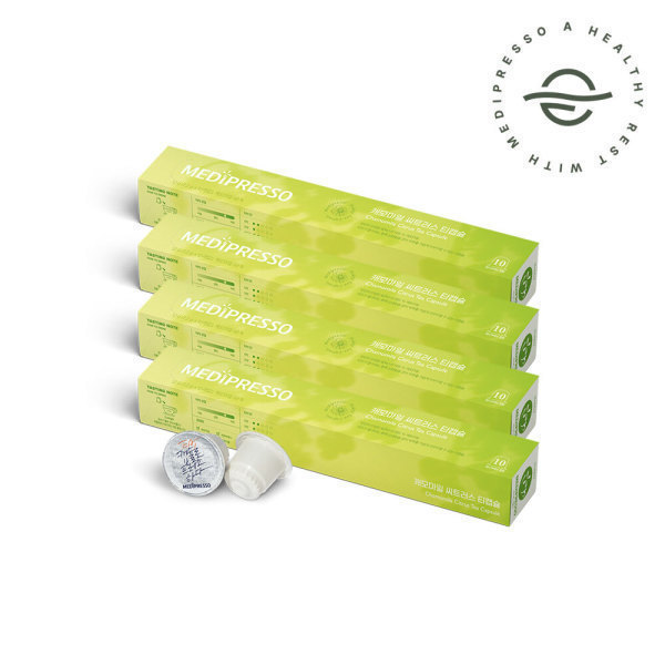 메디프레소 메디프레소 캐모마일 씨트러스 네스프레소호환 티캡슐 10개입 X 4개