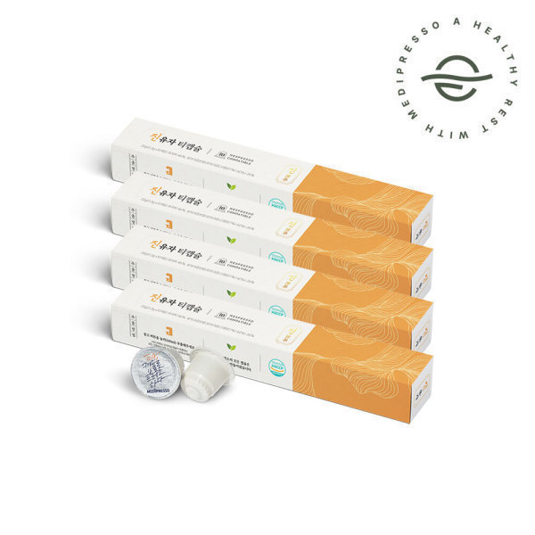 메디프레소 메디프레소 진유자차 네스프레소호환 한차 티캡슐 10개입 X 4개