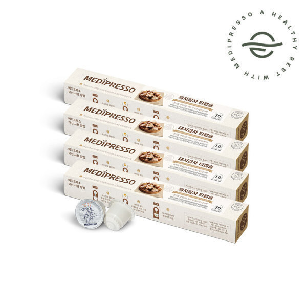 메디프레소 돼지감자 네스프레소호환 한차 티캡슐 10개입 X 4개