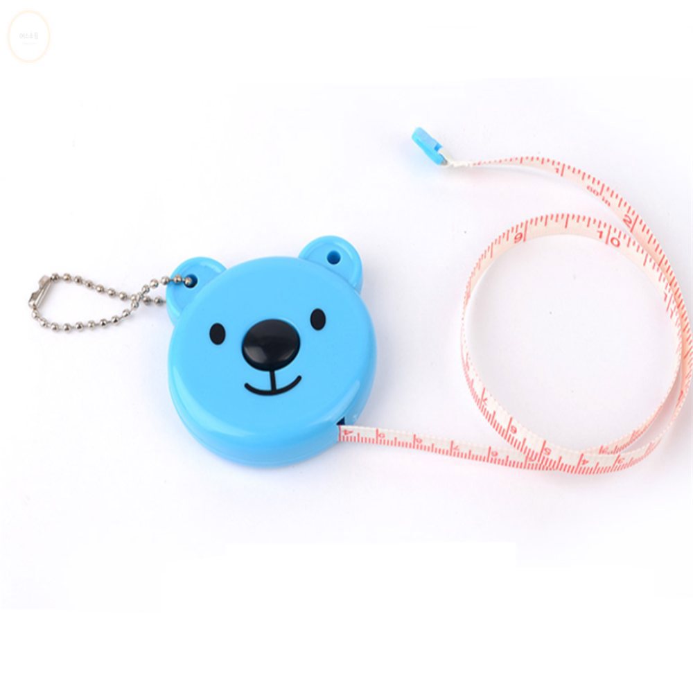 [오늘출발] 에스쇼핑 곰돌이 미니줄자 1.5M 제단줄자 의류줄자 의류용줄자 소형줄자 필수품제안