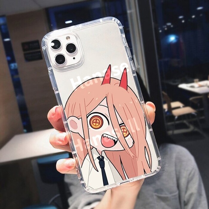 [오늘출발] 체인소맨 애니메이션 게임 굿즈 휴대폰 스마트폰 케이스 아이폰 1112프로-G/아이폰 SE 2020용