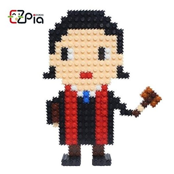 셀러허브 패션 JHQQ5RQV_4B 이지 툭툭블럭 시리즈5-법조인 미니블럭 2EA