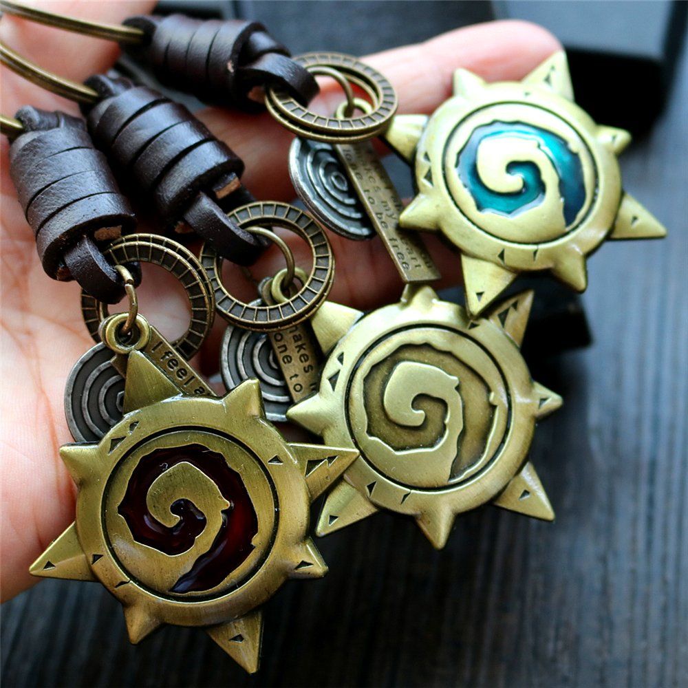 [해외] 하스스톤 체인링 메탈코인 키링