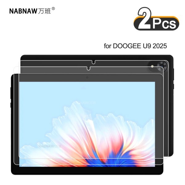 [오늘출발] DOOGEE U9 2025 태블릿용 HD 스크래치 방지 강화 유리 스크린 보호대 하드 보호 필름 2 개