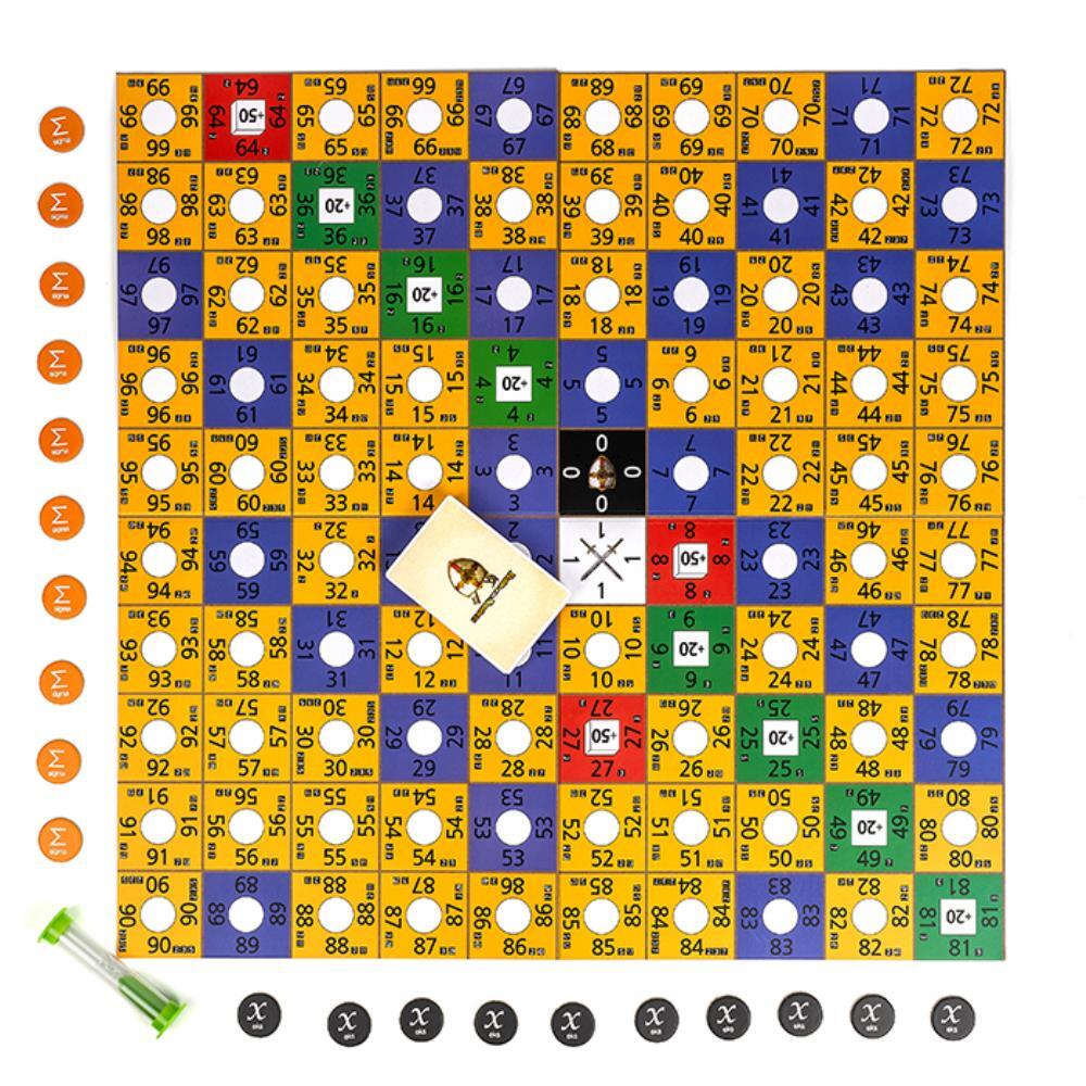 수학동아리 수의종류 연산 수학적 학습 숫자전쟁 보드 게임 준비물 완구