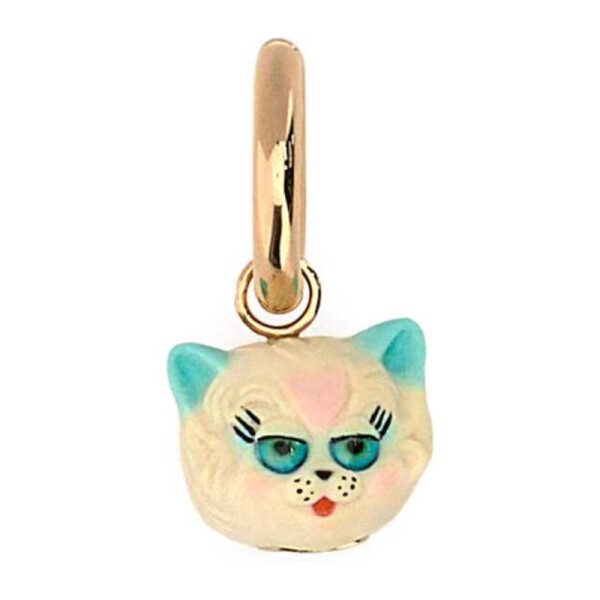 발렌티노 발렌티노 멀티컬러 메탈 나일론 르 샤 드 라 메종 귀걸이 7W2J0AS4VQY L05