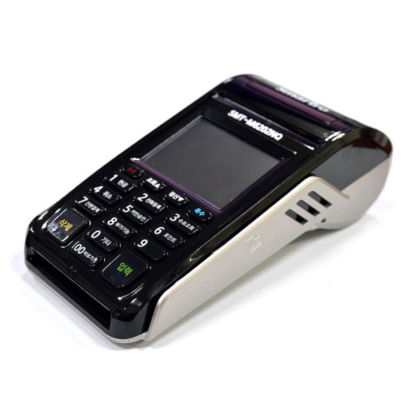 (판매) 무선 휴대용 카드단말기 SMT-M2602NQ 애플페이 NFC결제 QR결제 C타입충전 PC방 PC방 휴대용단말기