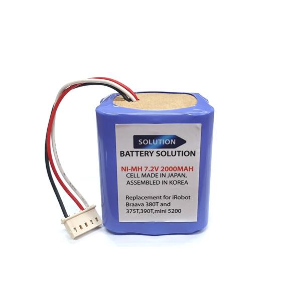 [오늘출발] 아이로봇 브라바 배터리 iRobot Braava 로봇청소기 긴수명대용량 밧데리 380T 375T 390T MINT 5200 호환