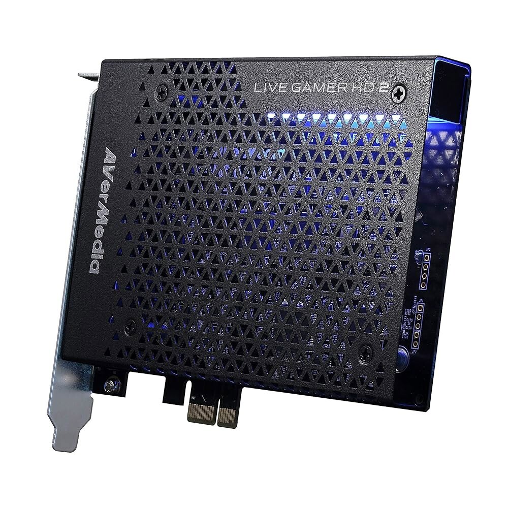 [오늘출발] 에버미디어 AVerMedia Live Gamer HD 2 - PCIe 내부 게임 캡처 카드 HDMI 및 3.5mm 패스스루 초저지연 PS4 Xbox Switch