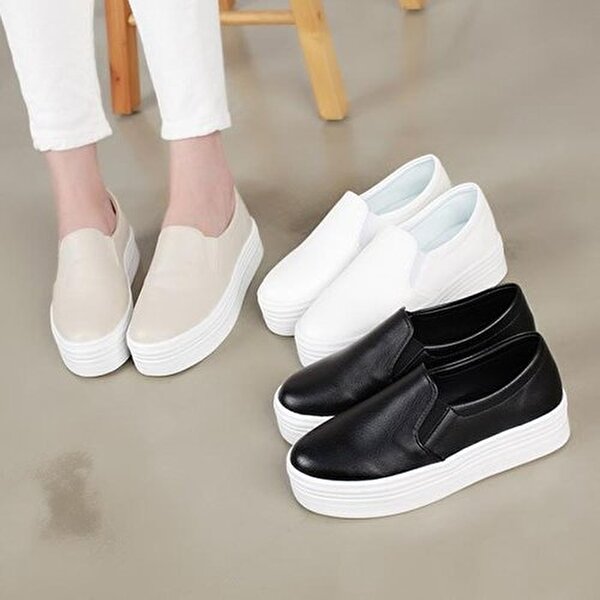 셀러허브 패션 KS-포미닛 여성 키높이 슬립온 데일리