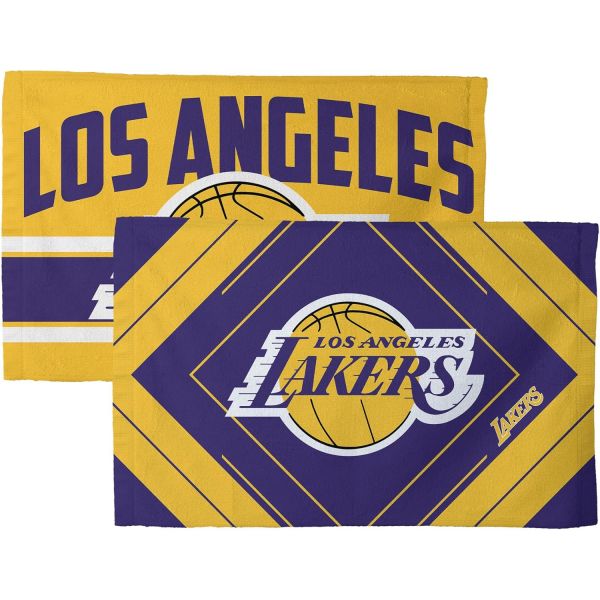 노스웨스트 NBA 로스앤젤레스 레이커스 팬 타월 2개 세트 16인치 x 25인치 픽 앤 롤